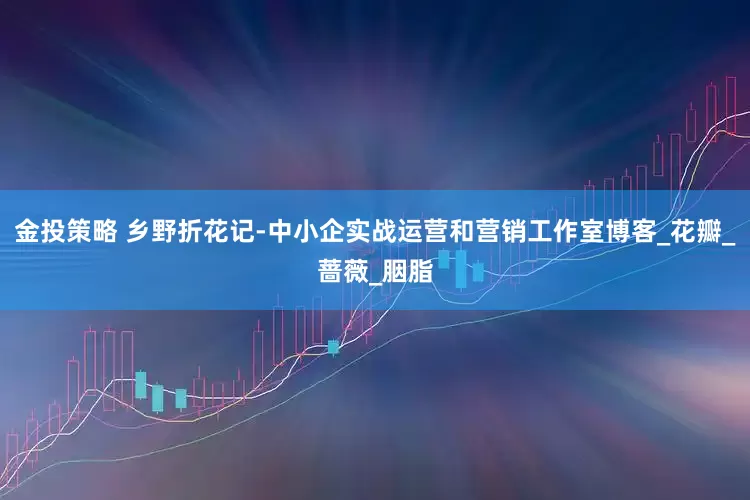 金投策略 乡野折花记-中小企实战运营和营销工作室博客_花瓣_蔷薇_胭脂