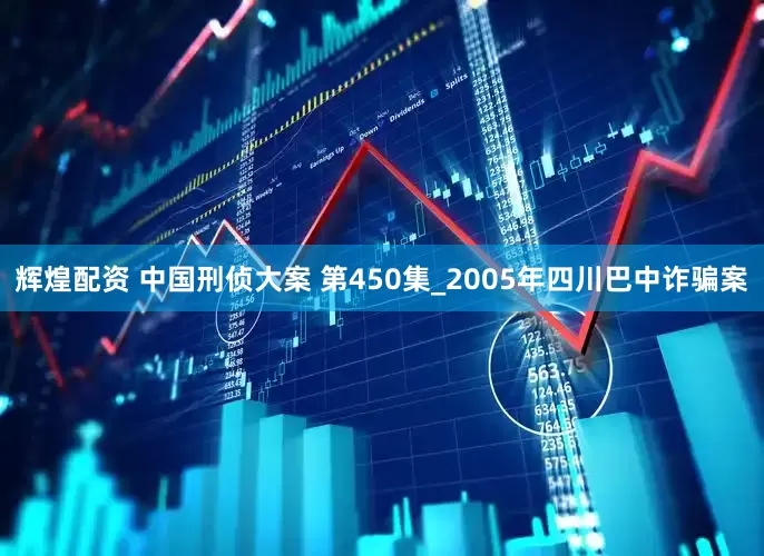 辉煌配资 中国刑侦大案 第450集_2005年四川巴中诈骗案